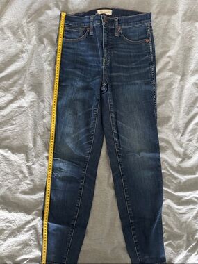 Madewell Dark Wash Skinny Jeans
